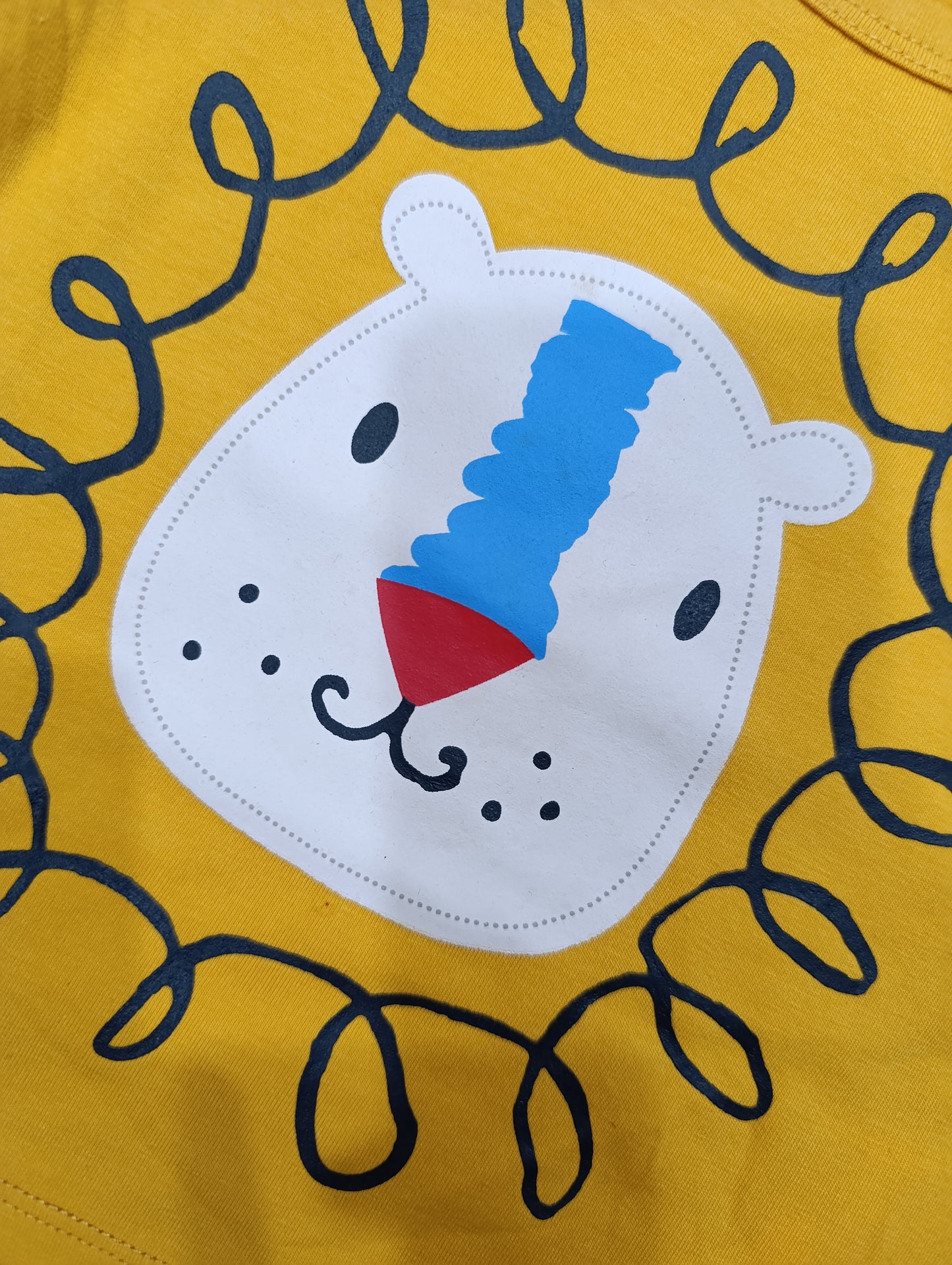 Boys t-shirt lion character