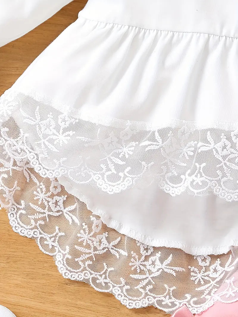 Long sleeve lace shirt