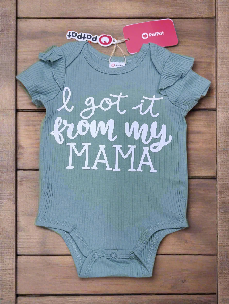 Baby letter print sleeveless romper