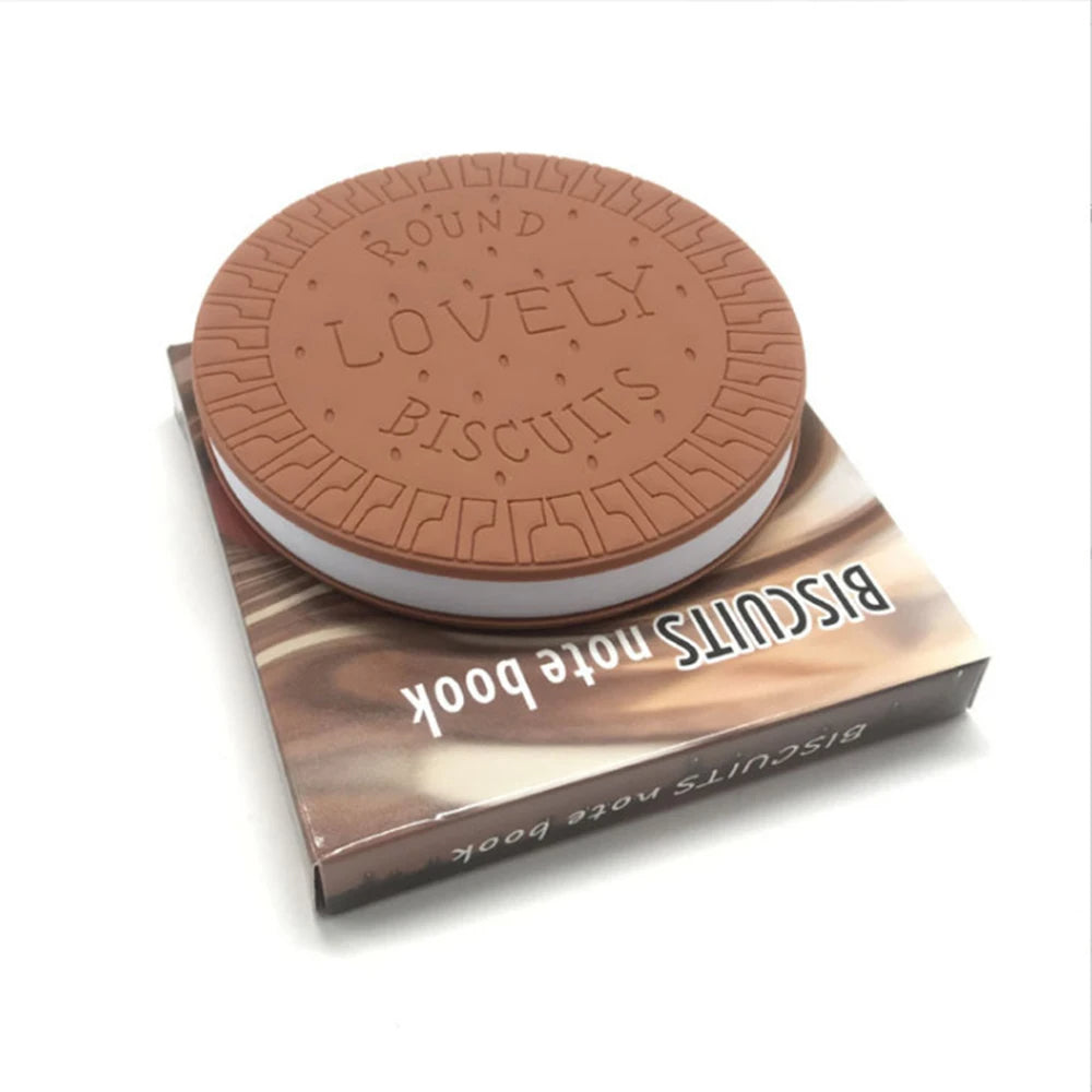 Chocolate Cookies Shape Notebook