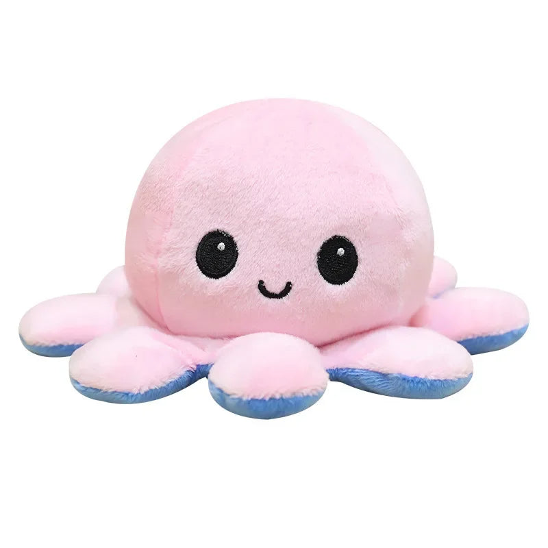 Double-Sided Flippy Octopus Plush Toy